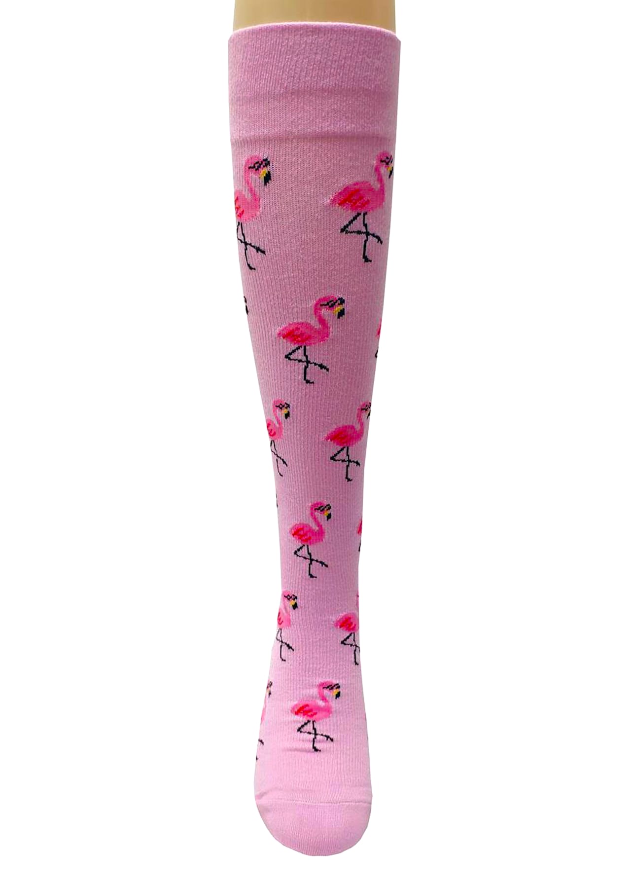 Flamingo Print Compression Socks Scrubs & Beyond