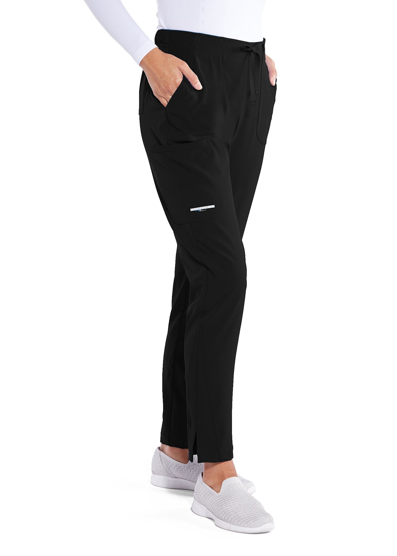 SKECHERS RELIANCE 3-POCKET FLAT FRONT PANTS PETITE (29) LEG LENGTH