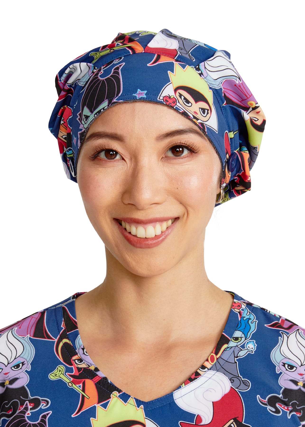 Not Sorry Print Scrub Cap Scrubs & Beyond