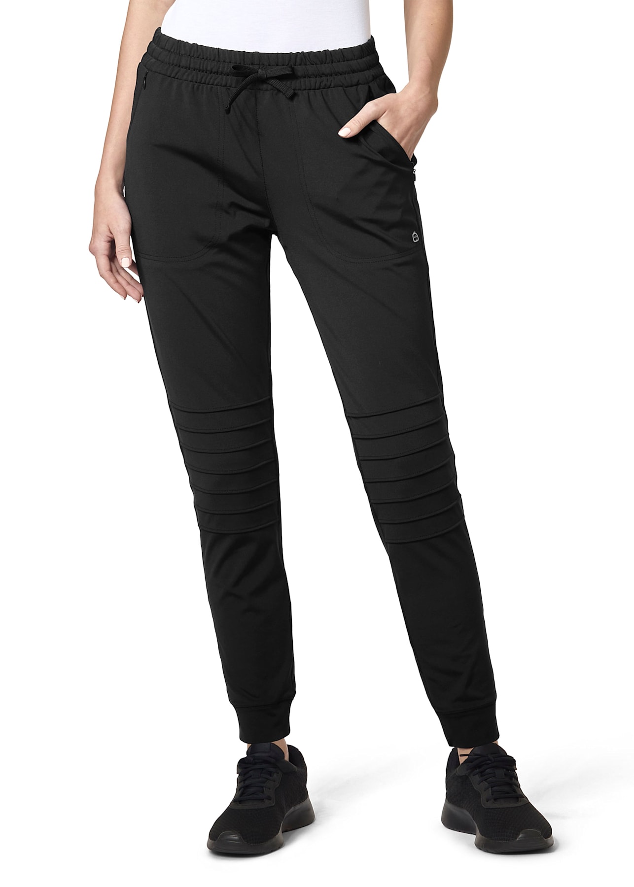 WonderWink Moto Pintuck Jogger Scrub Pants Scrubs & Beyond Scrubs
