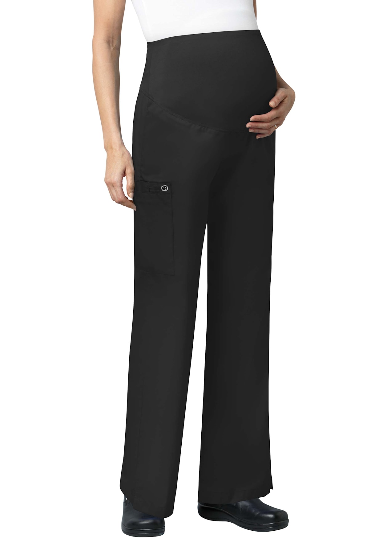 WonderWORK Maternity Cargo Scrub Pant Scrubs & Beyond