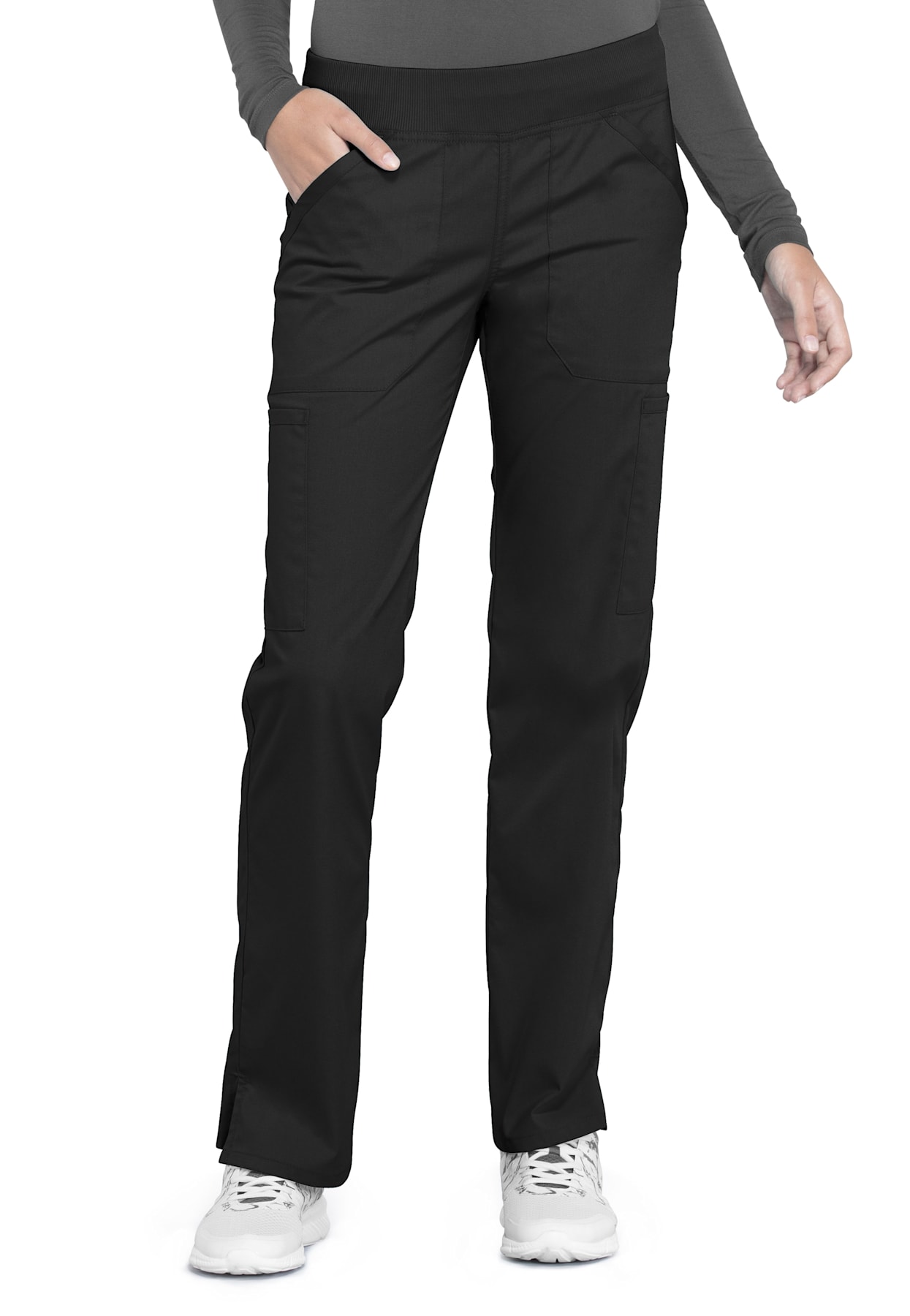 Cherokee Workwear Professionals Straight Leg Pull-on Cargo Pants ...