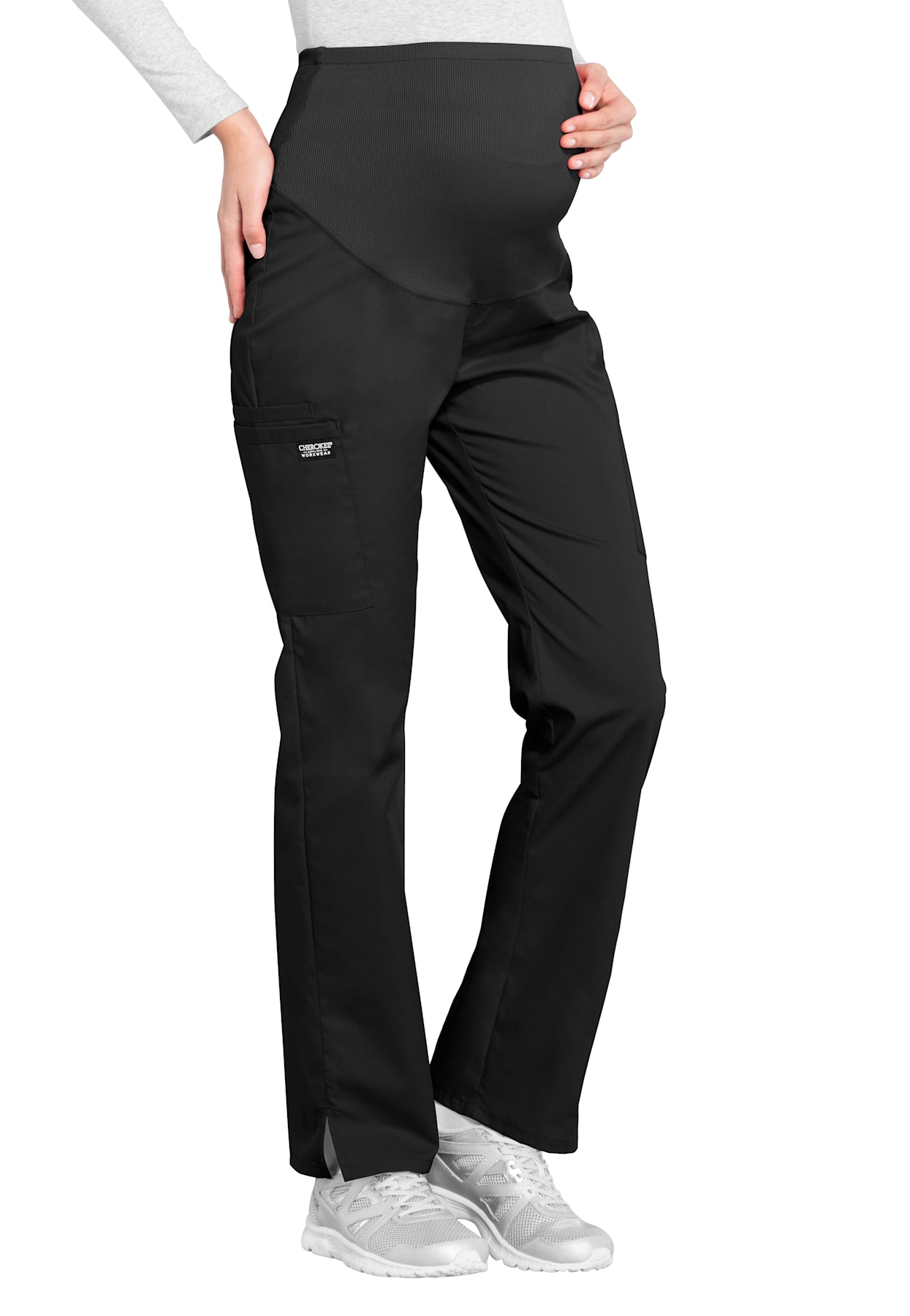 Straight leg maternity pants, Maternity pants