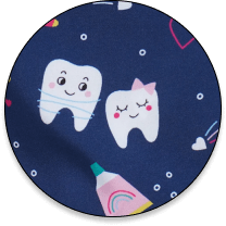 Medical Themed Print Scrubs