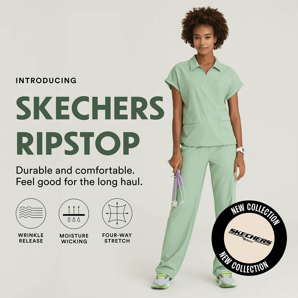 Introducing Skechers Ripstop: Wrinkle Resistant, Four Way Stretch, Wrinkle Release