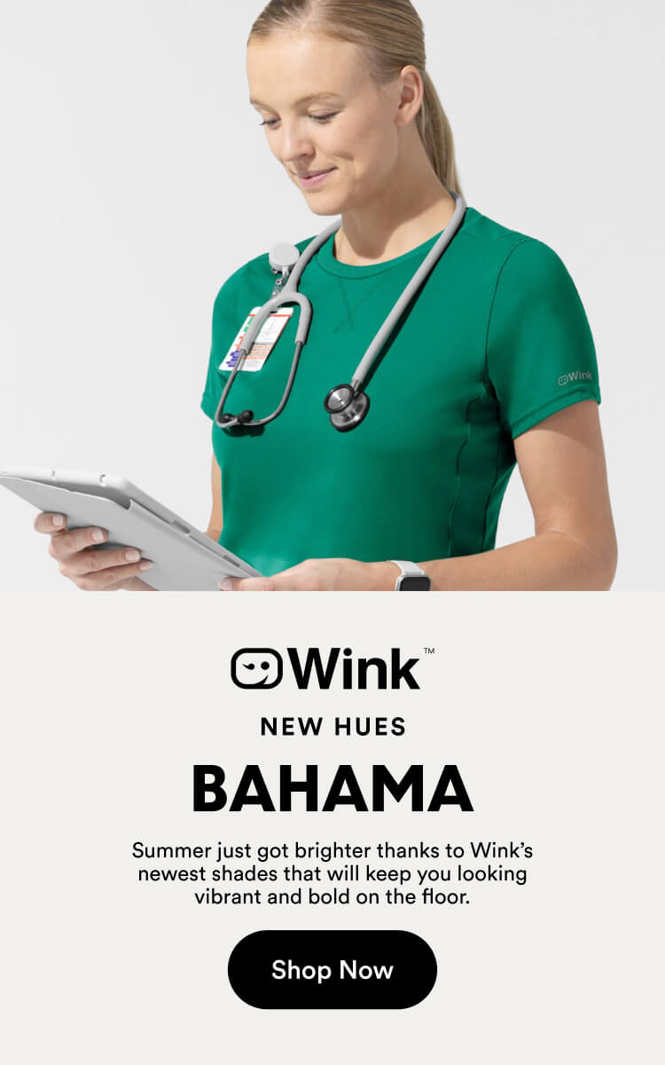 New hue from Win: Bahama. Summer just got brighter thanks to Wink's Newest Shades that will keep you looking vibrant and bold on the floor.