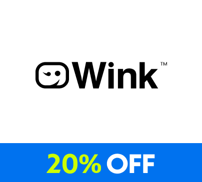Wink: 20% off