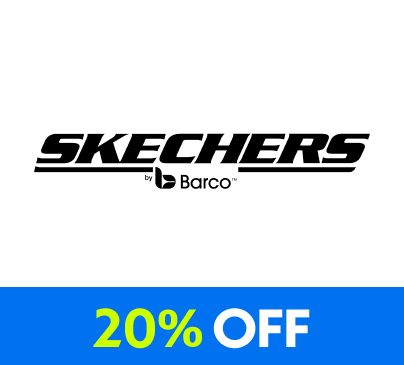 Skechers: 20% off
