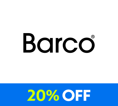 Barco: 20% off