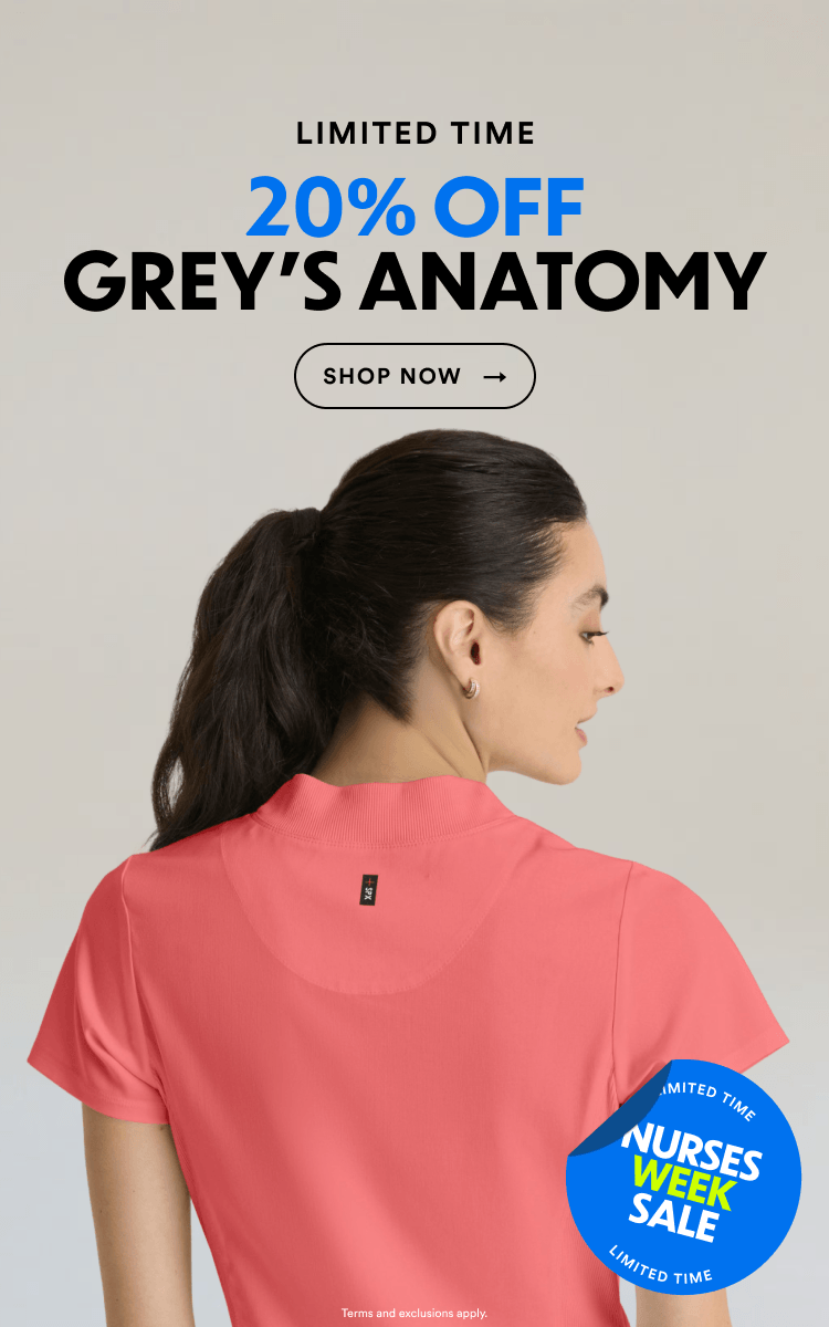 Limited Time Nurses Week Sale: 20% off Grey's Anatomy.