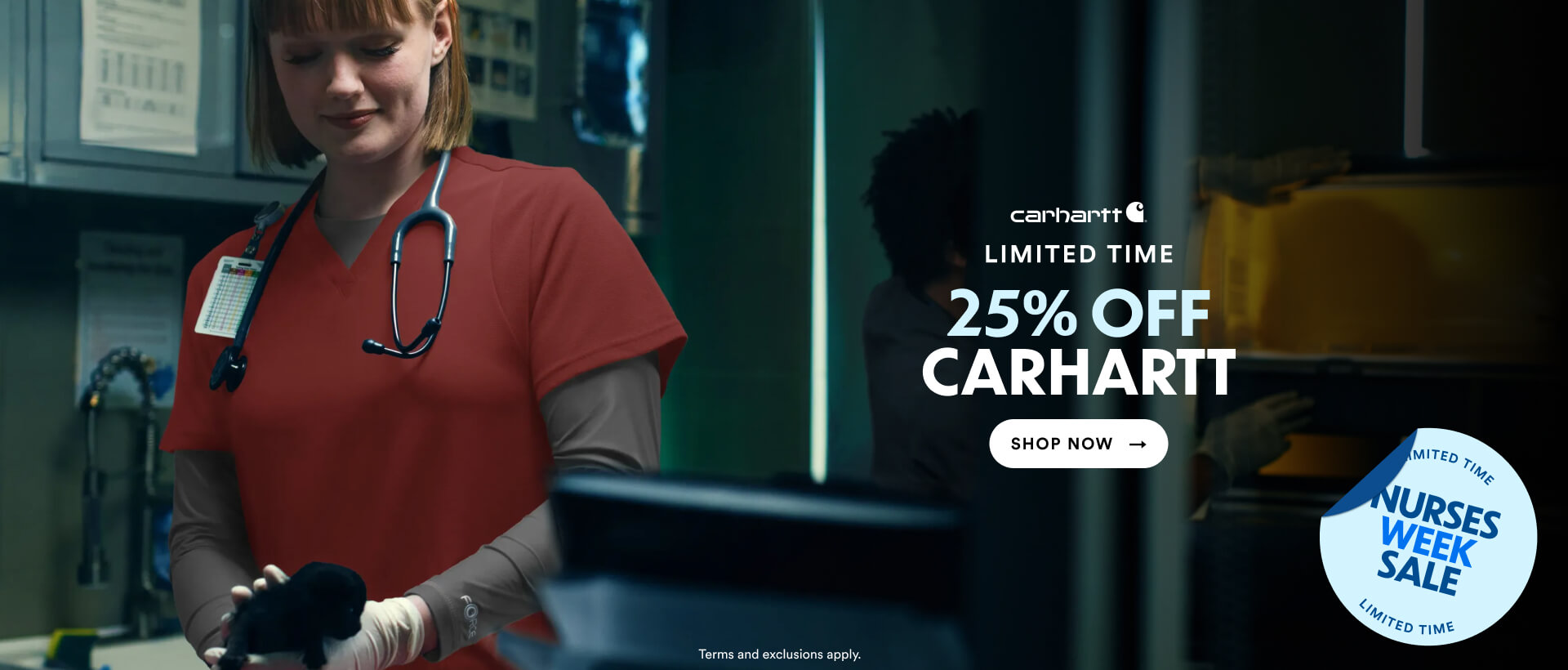 Limited Time Nurses Week Sale: 25% off Carhartt