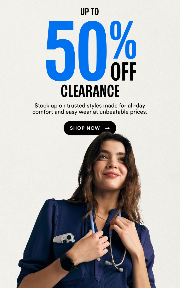 Up to 50% off clearance. Stock up on trusted styles made for all-day comfort and easy wear at unbeatable prices. 