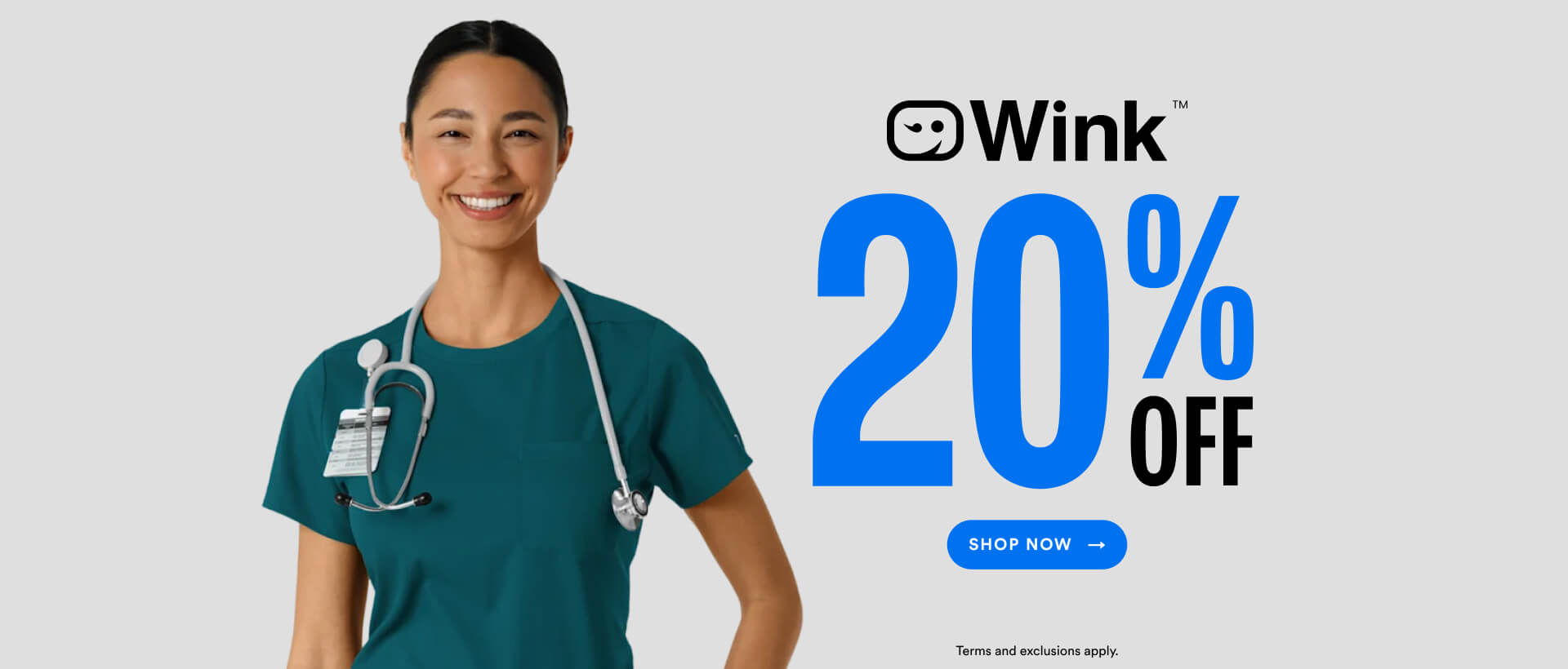 20% off Wink