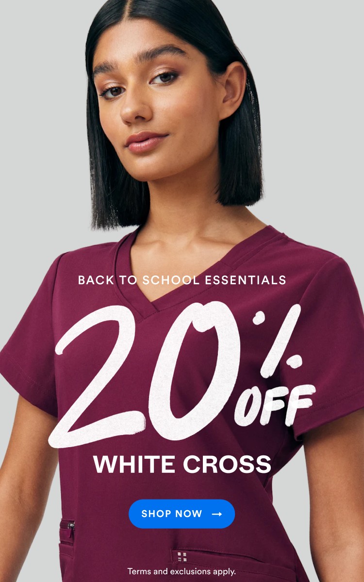 Back To School Essentials - 20% off White Cross