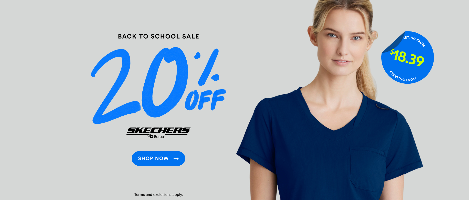 20% off Skechers Back To School Sale: Starting from $18.39