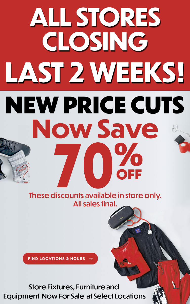 Store Closing 20-40% off