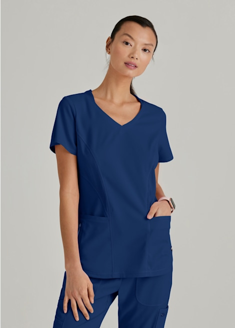 Grey's Anatomy Marquis V-Neck Scrub Top | Scrubs & Beyond