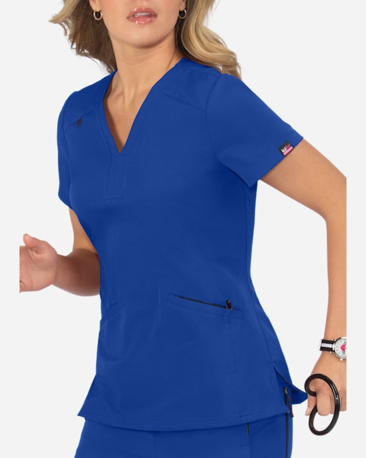 NEW IMPROVED Koi Stretch Scrubs - Koi Stretch Regan Scrub Top and