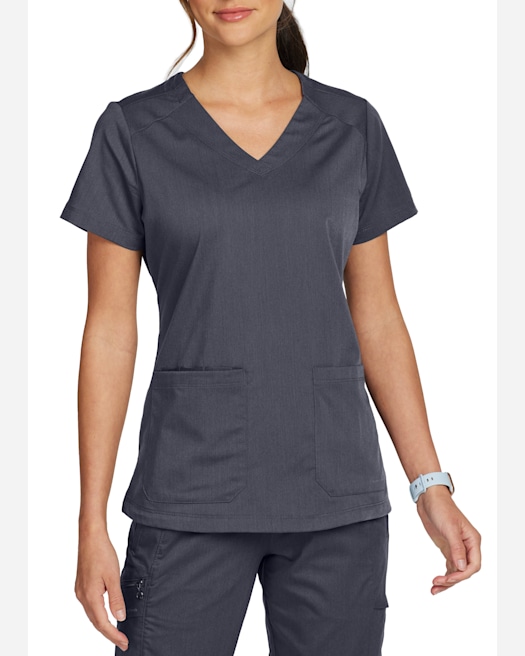 Clearance ONYX by Healing Hands Women's Averie Solid Scrub Top