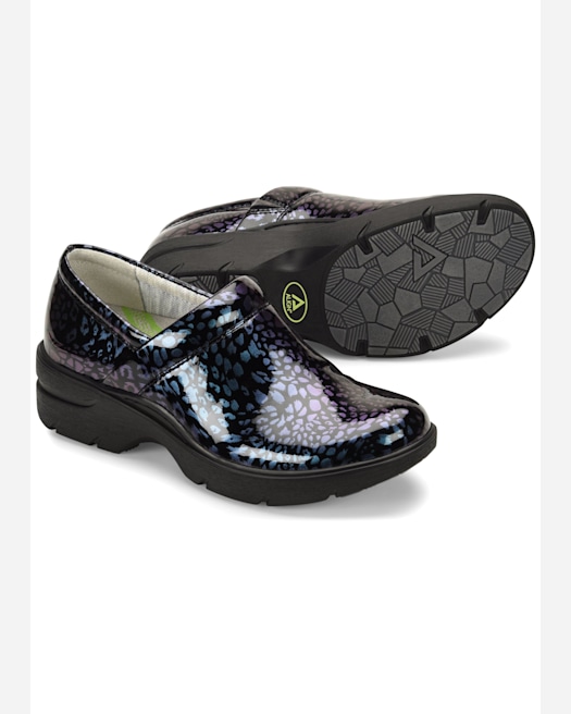 Leopard nurse shoes hotsell