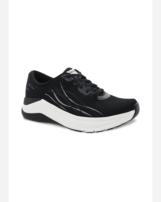 Dansko Pace Black Grey Mesh Athletic Nursing Shoes Scrubs