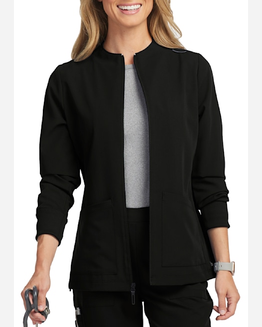 3-Pocket Zip-Front Jacket