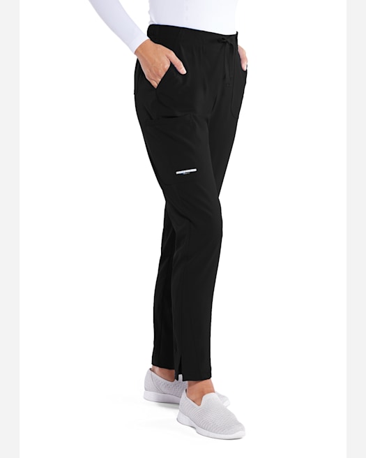 Skechers by Barco Women's Reliance Cargo Drawstring Scrub Pants-SK201