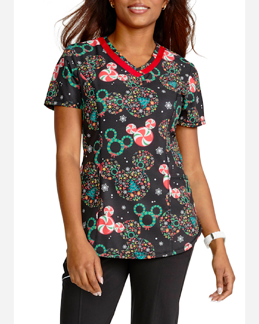 Alice in wonderland scrub top hotsell