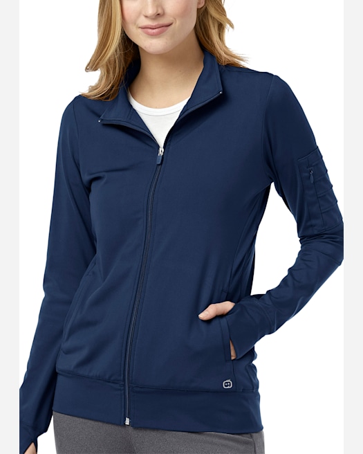 Ava Therese scrub jacket - Women's Megan Bonded Fleece – Scrubs Uniforms