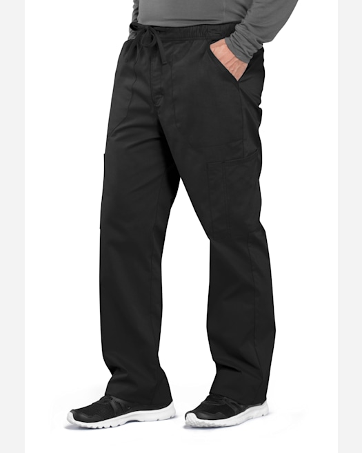 Cherokee Workwear Unisex Drawstring Cargo Scrub Pants