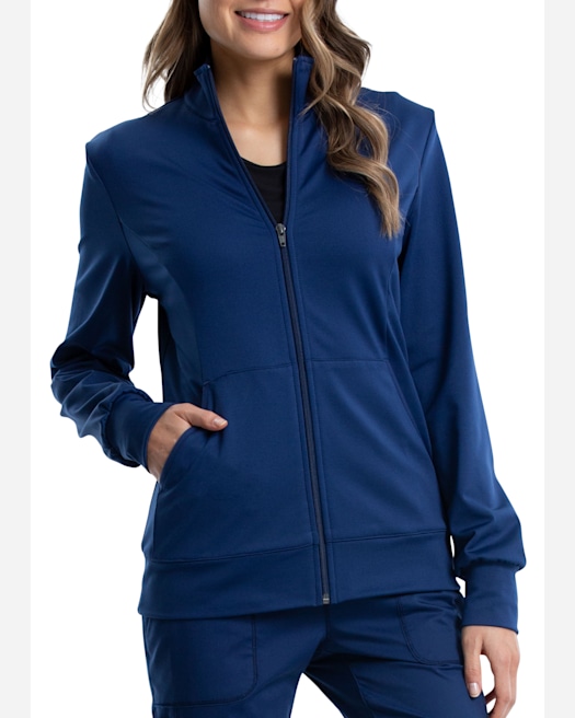 2391A Infinity Zip Front Warm-Up Jacket