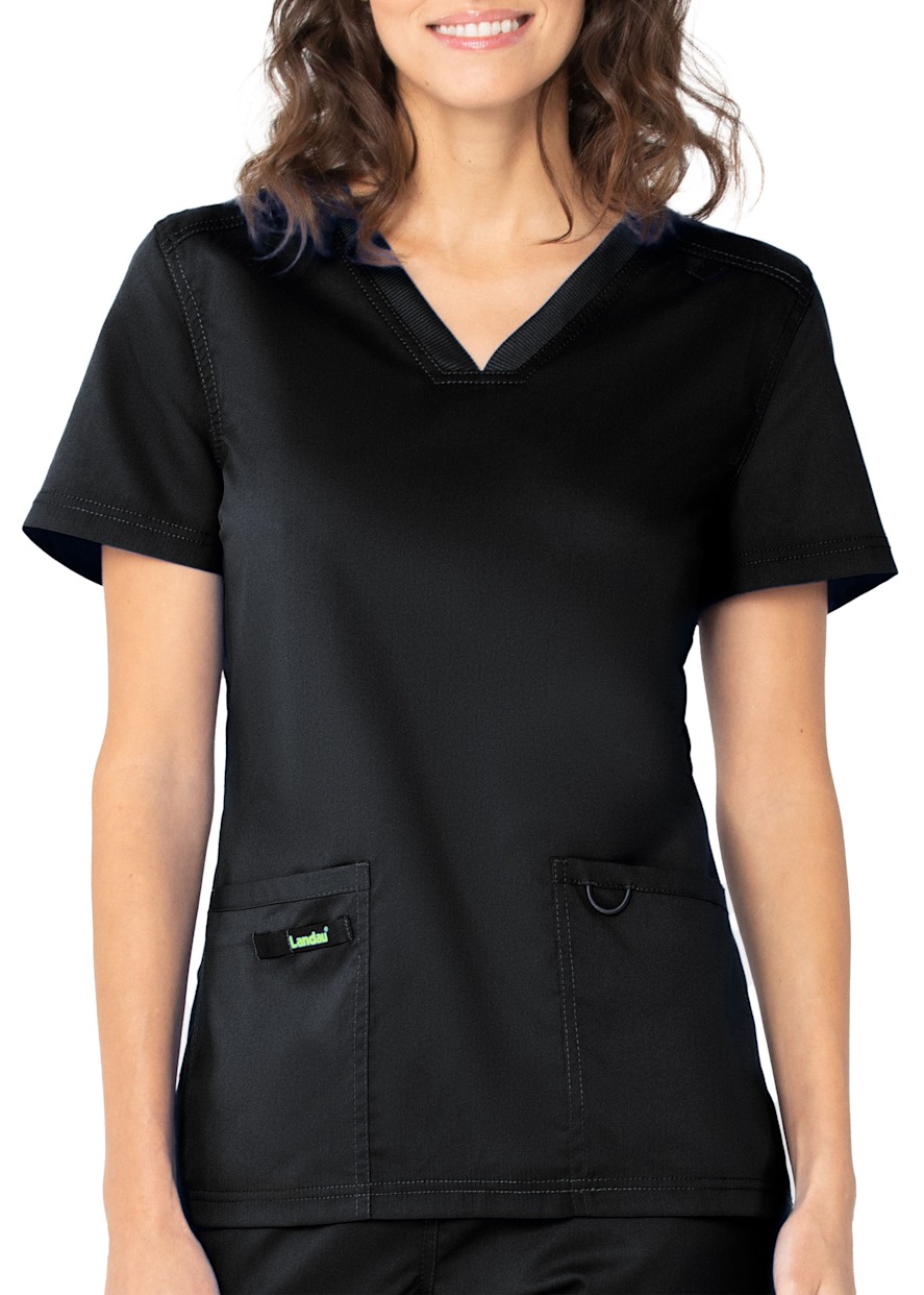 Landau print scrub tops best sale