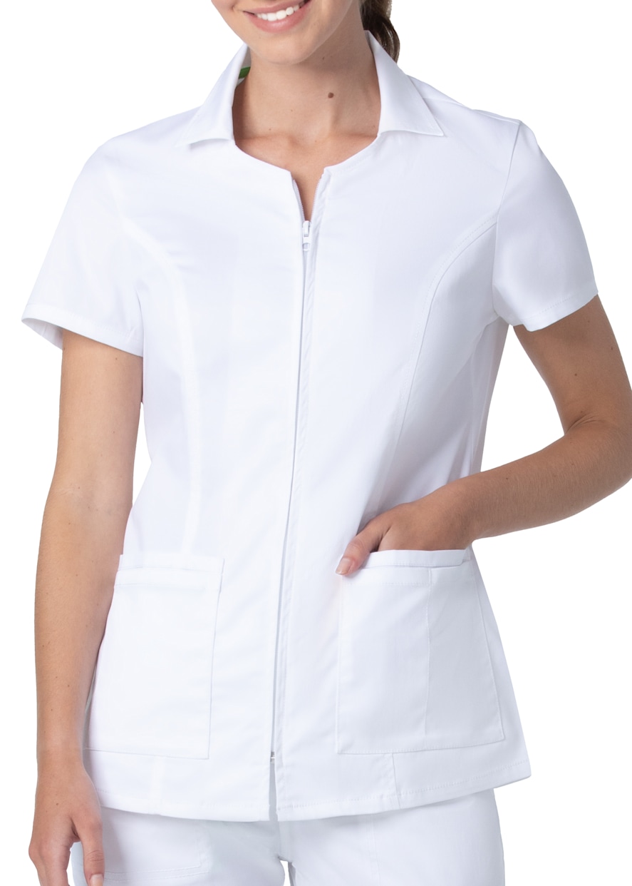 Button up scrub top 2025