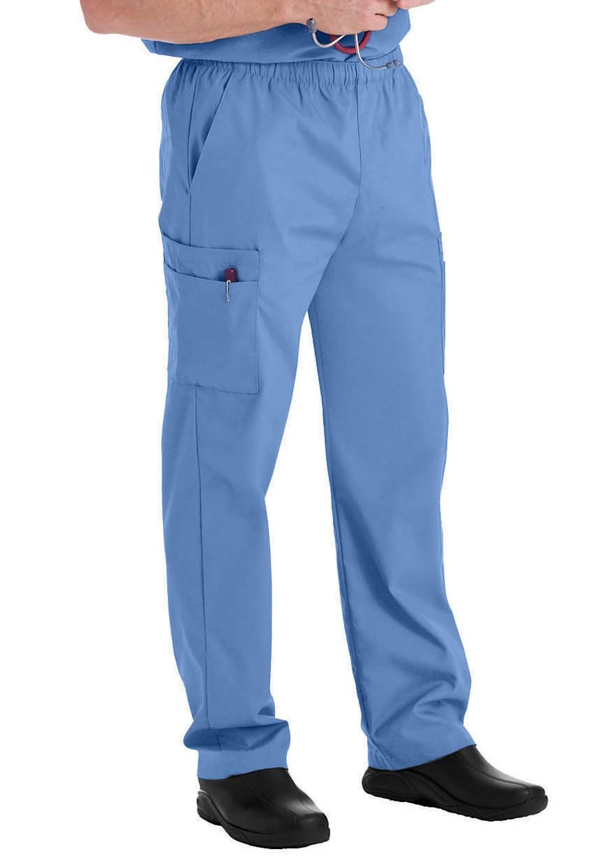 Cherokee Workwear Core Stretch Men's Drawstring Cargo Scrub
