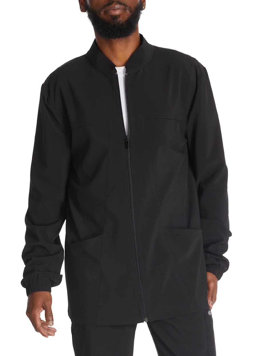 Black Cherokee Revolution Scrub Jacket Cherokee Revolution Scrubs