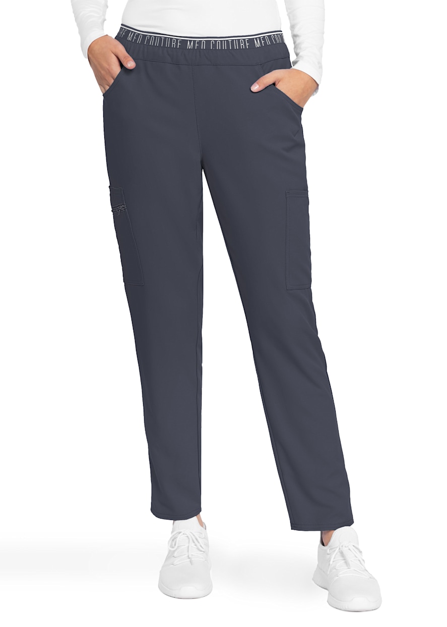 当店在庫してます！ Elastic Logo Drawstring 4-Pocket Waistband Tapered Mid-rise パンツ