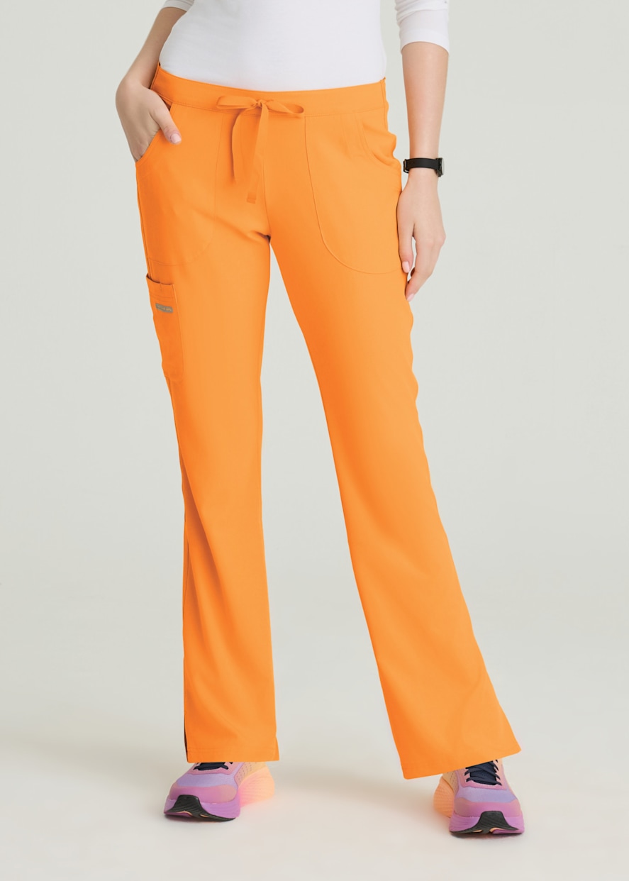 Gamma 6-Pocket Mid-Rise Tapered Leg Pant | Scrubs & Beyond