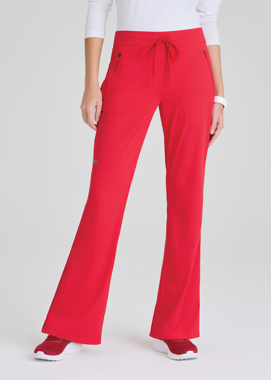 Pantalón Médico Acampanado Para Mujer Wonderwink - Cómodo, Elástico Y Favorecedor