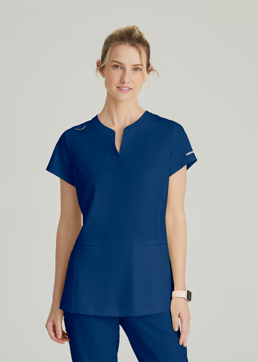 Skechers Slip-Ins Skechers Slip-Ins Flow 1-Pocket V-Neck Scrub Top