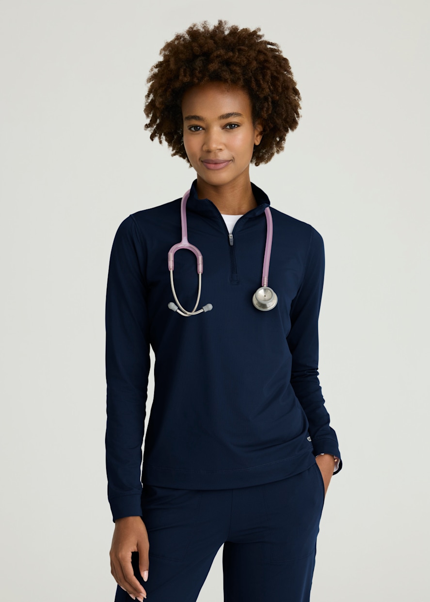トップス SR Skechers Slip-Ins Skechers Slip-Ins Flow 1-Pocket V-Neck Scrub Top