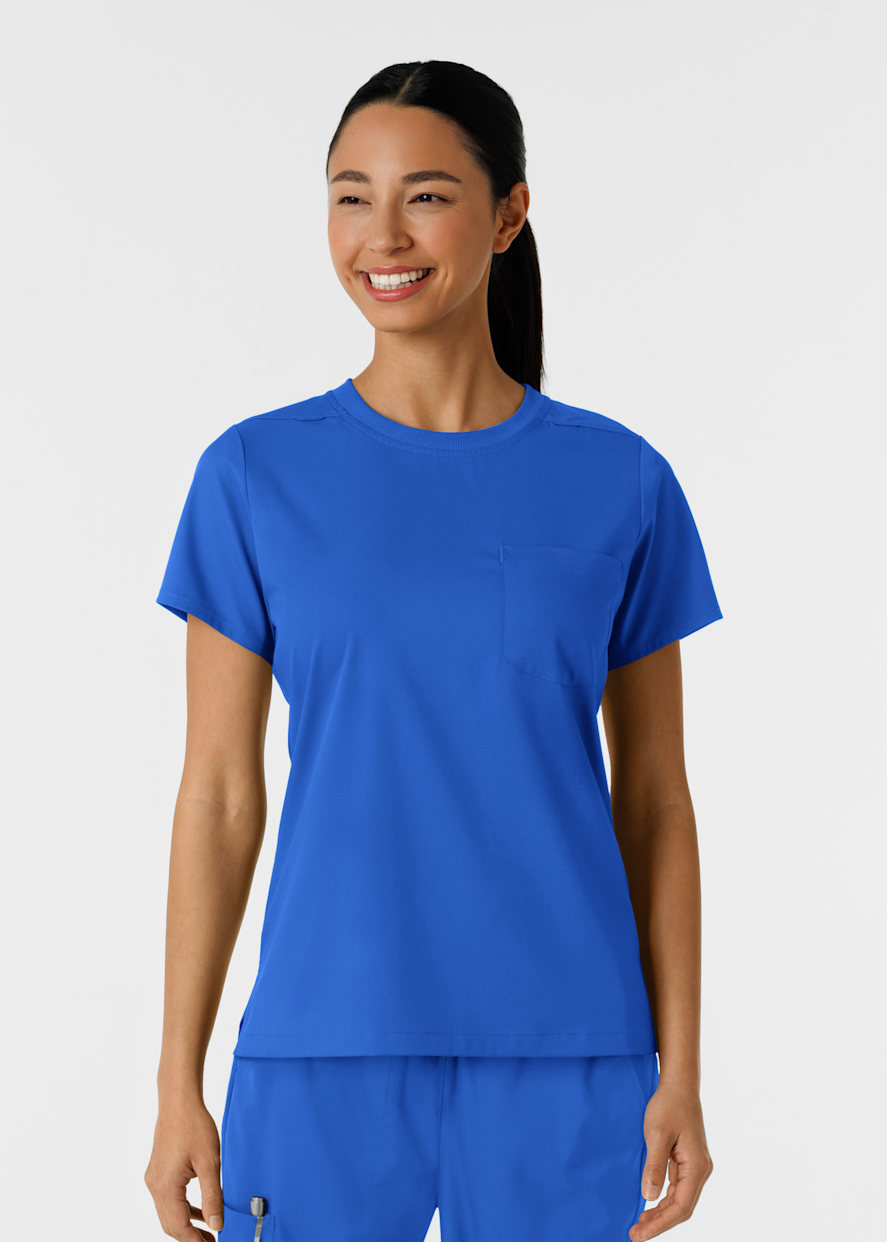 WonderWink Silky Short Sleeve Tees | Scrubs & Beyond
