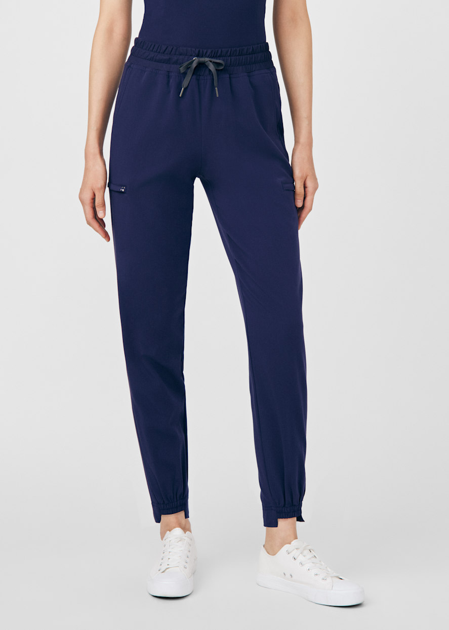 2-Pocket Mock Neck Zip Jacket | Scrubs & Beyond