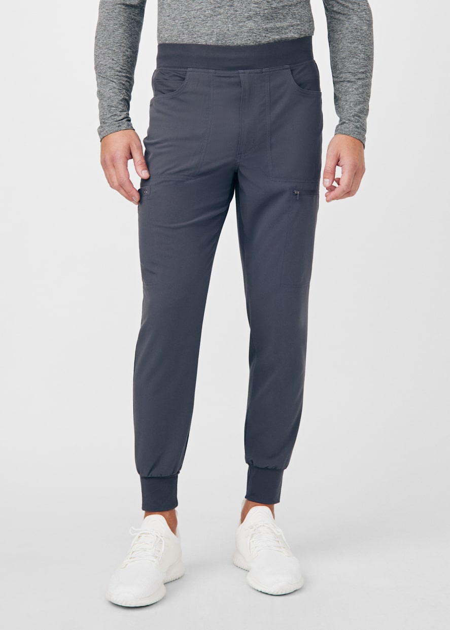 Men's 7-Pocket Internal Drawcord Button Front Closure