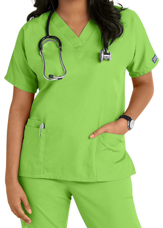 3 Pocket V-Neck Top