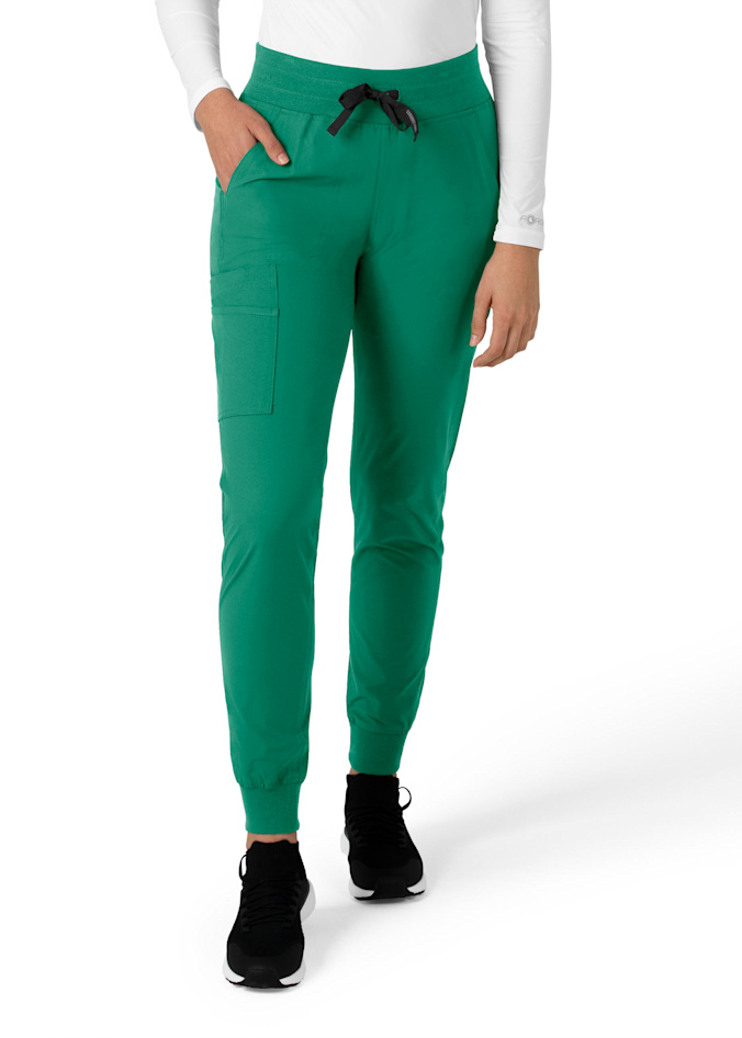 5-Pocket V-Neck With Badge Loop Top