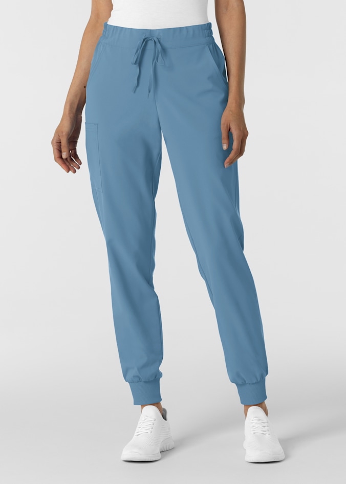 4-Pocket Mandarin Collar Top