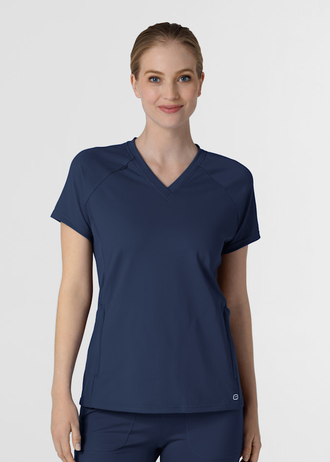 2 Pocket V-Neck Top