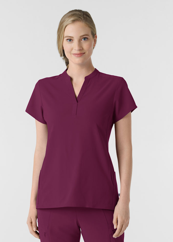 2 Pocket V-Neck Top