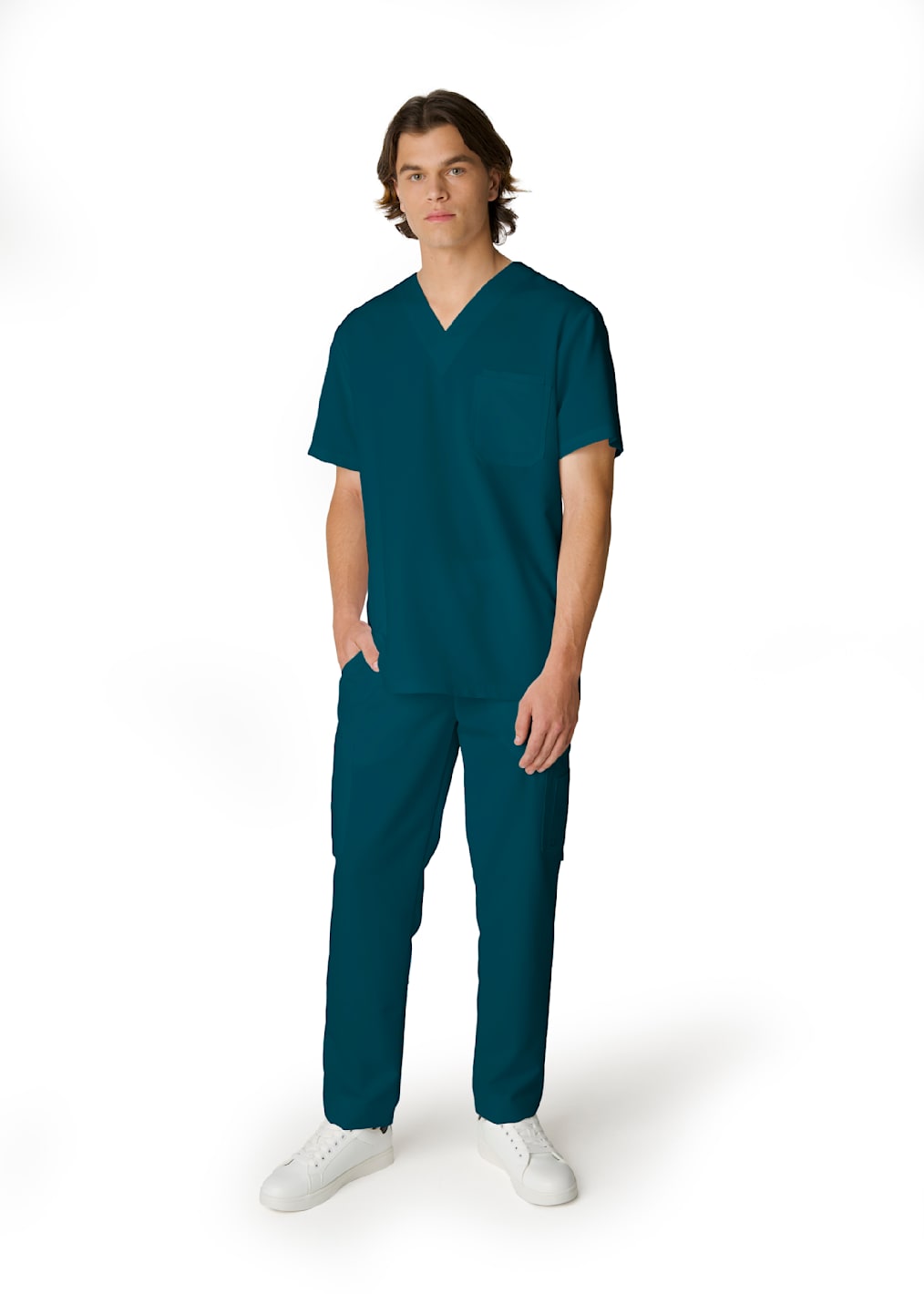 Men's 7-Pocket Cargo Scrub Pants