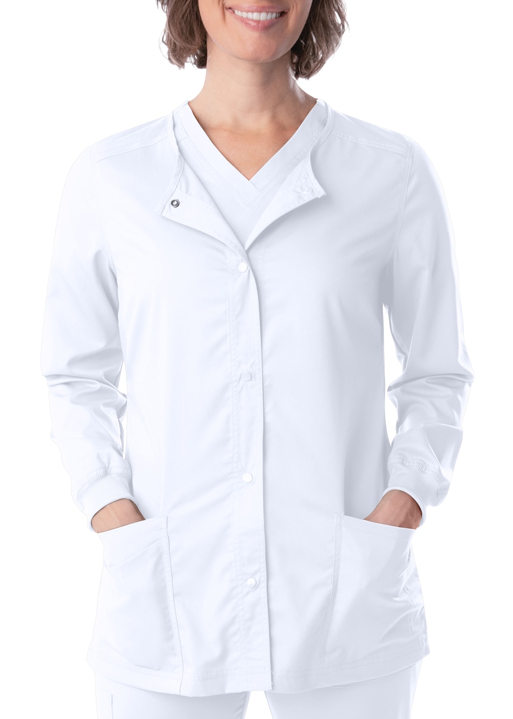 Snap Front Warm Up Jacket